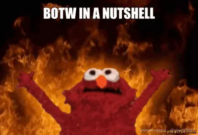 BOTW IN A NUTSHELL meme