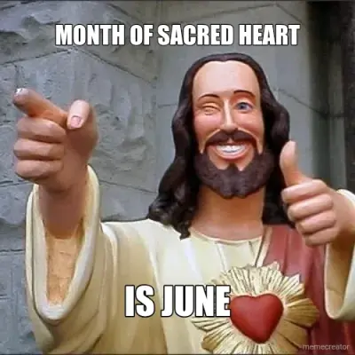 MONTH OF SACRED HEART - IS JUNE