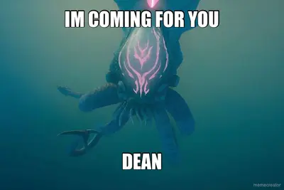 IM COMING FOR YOU - DEAN meme