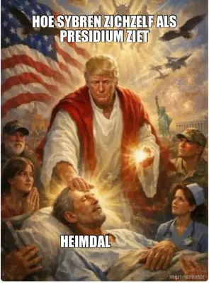 HOE SYBREN ZICHZELF ALS PRESIDIUM ZIET - HEIMDAL meme