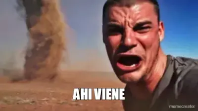 AHI VIENE meme