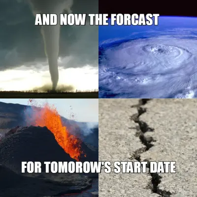 Natural Disaster meme