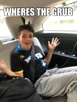 WHERES THE GRUB meme