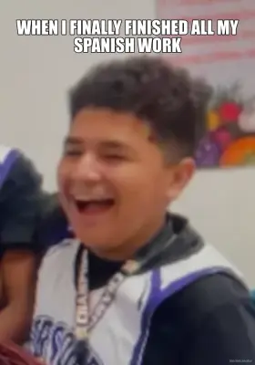 Spanish Ian meme
