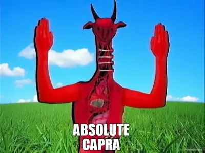 ABSOLUTE  - CAPRA meme
