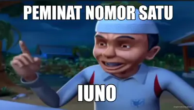 PEMINAT NOMOR SATU - IUNO meme