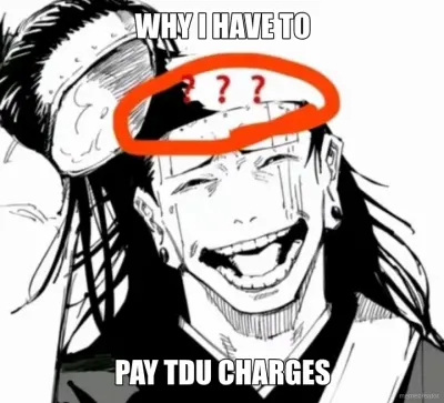 WHY I HAVE TO - PAY TDU CHARGES meme