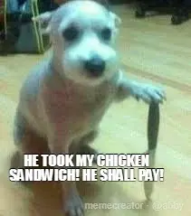 Revenge dog meme