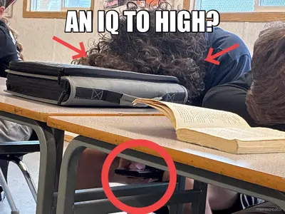 An IQ to high? meme