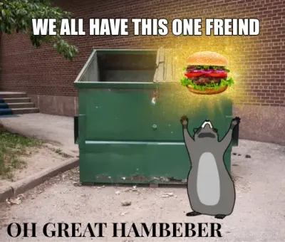 WE ALL HAVE THIS ONE FREIND meme