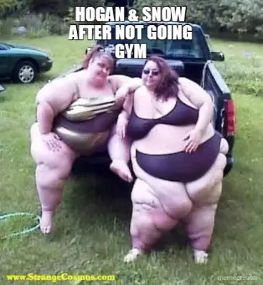 HOGAN & SNOW AFTER NOT GOING GYM