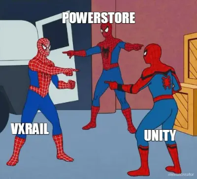 POWERSTORE - UNITY - VXRAIL