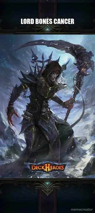 LORD BONES CANCER meme