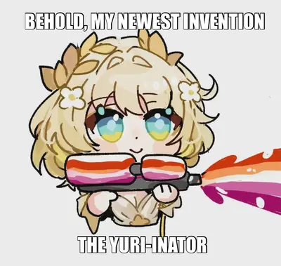 BEHOLD, MY NEWEST INVENTION — THE YURI-INATOR meme