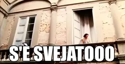 S'è svejato meme