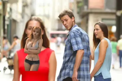 Distracted Boyfriend meme