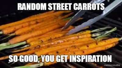 Random Street Carrots meme