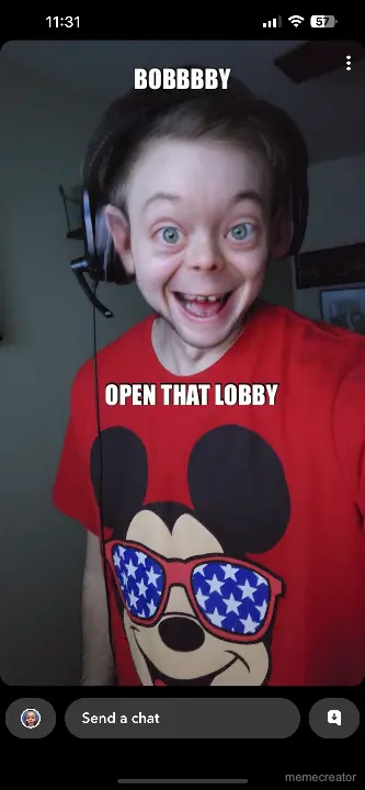 BOBBBBY - OPEN THAT LOBBY meme