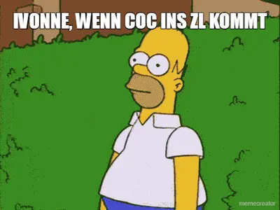 IVONNE, WENN COC INS ZL KOMMT meme