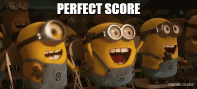 PERFECT SCORE meme