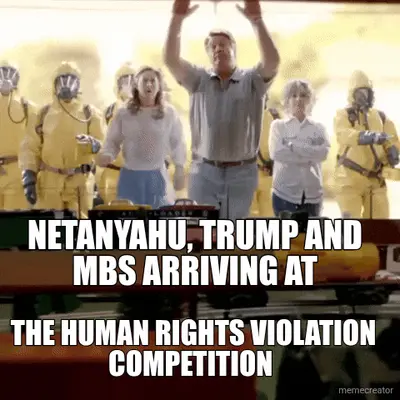 Putin, Xi and Ahmadinejad Jr arriving - AT THE HUMAN RIGHT VIOLATION ...