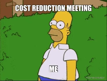 COST REDUCTION MEETING - ME