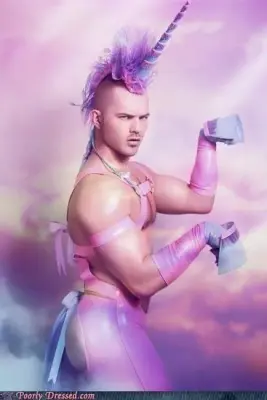 Unicorn Boy meme template
