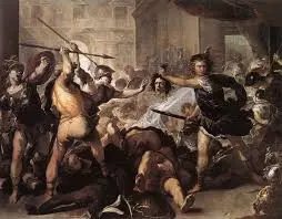 GANG VIOLENCE IN THE 1600'S meme template