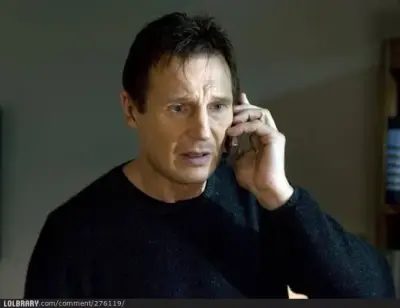 Liam Neeson meme template
