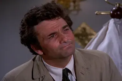 Columbo meme template