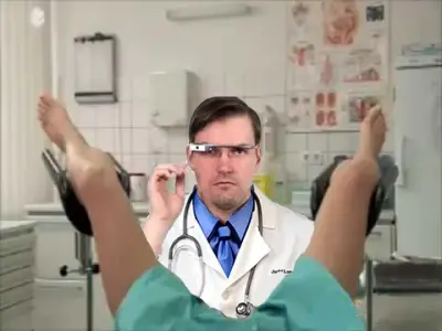 Glasshole Gyno meme template