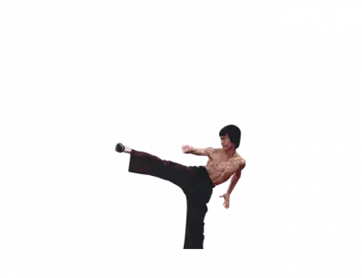 Bruce Lee always owns... meme template