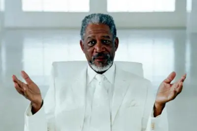 Morgan Freeman God meme template