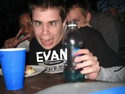 Evan meme template