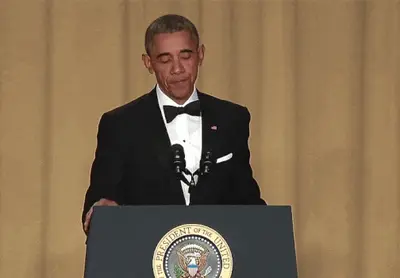 Obama Mic Drop meme template