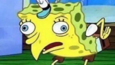 Mocking Spongebob meme template
