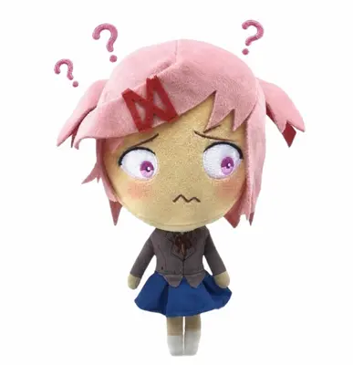 Natsuki confused? meme template