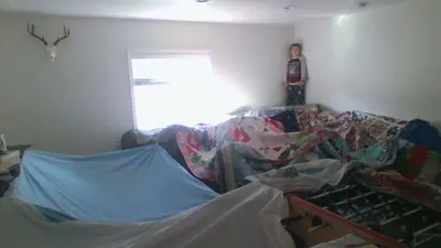 WHEN I COME HOME FROM WORK - TO FIND MY LIVINGROOM HAS DISAPPEARED meme template