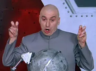 Dr. Evil meme template