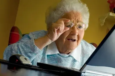 Old lady meme template