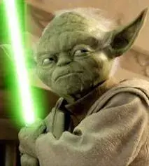 Dumb Yoda meme template