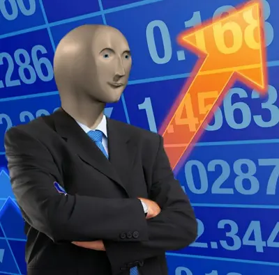WHEN YOU'RE THE ONLY ONE IN THE ROOM WHO "PREDICTED" THE 40% MARKET DIP meme template