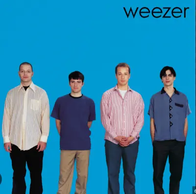 LIKING WEEZER meme template