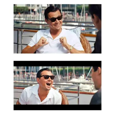 dicaprio meme template