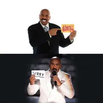 happy birthday harvey meme template