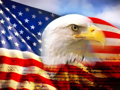 America meme template