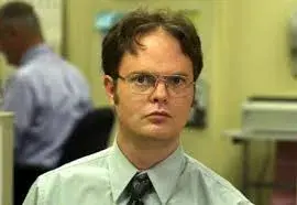 dwight meme template