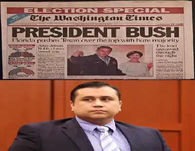 Bush meme template