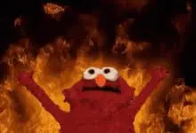 ME WHEN BURN THE FOOD meme template