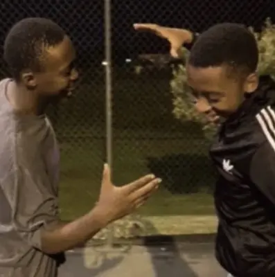 WHEN ME AND TWINS — HANGOUT MAKES IT OUT OF THE GROUPCHAT meme template